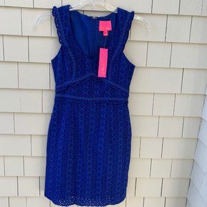 Lilly Pulitzer Royal Blue Dress........Size 8!